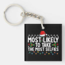 Search for selfies key rings Santa