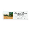 Search for harvest return address labels Tractor