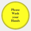 Search for wash hands stickers Clean