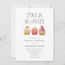 Search for love is sweet bridal shower invitations Berry