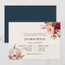 Search for pumpkin rehearsal dinner invitations Watercolor