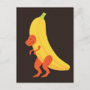 Search for yellow bananas postcards Black