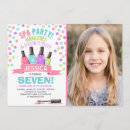 Search for salon birthday invitations Nail polish