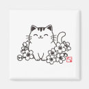 Search for cute japanese magnets Cat