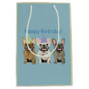Search for bulldog gift bags Happy birthday