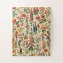 Search for vintage botanical illustration puzzles Nature
