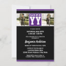 Search for black purple graduation invitations Simple