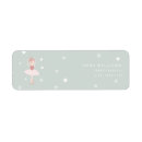 Search for tutu return address labels Baby shower