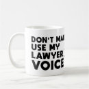 Search for voice mugs Law