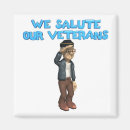 Search for saluting magnets Military