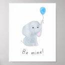 Search for balloon elephant posters baby kids Cute