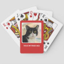 Search for party favors playing cards Red