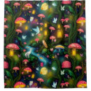 Search for mystical shower curtains Starry night