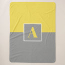 Search for grey and yellow blankets Bold