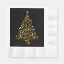 Search for black christmas napkins Merry