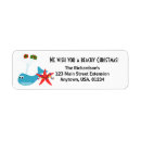 Search for whale return address labels Sealife