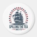 Search for spilling magnets 4th of july