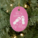 Search for flip flop christmas tree decorations Beach
