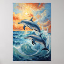 Search for dolphin sunset art Beach