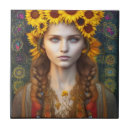 Search for beautiful women tiles Portrait