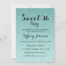 Search for ombre sweet 16 invitations Modern