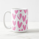 Search for heart background mugs Pink