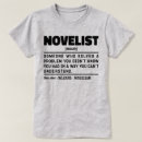 Search for novelist tshirts Storyteller