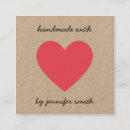 Search for arts and crafts business cards For her