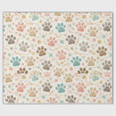 Search for paw print wrapping paper Cats