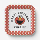 Search for elmo plates Sesame street party