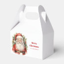 Search for santa claus favour boxes Father christmas