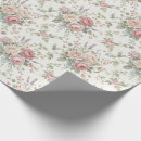 Search for flower bouquet wrapping paper Vintage