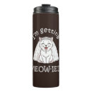 Search for funny cat travel mugs Meow