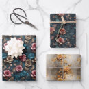 Search for rose gold and navy blue wrapping paper Roses