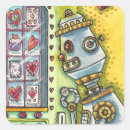 Search for robot valentine stickers Happy valentine's day