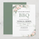 Search for barbeque engagement party invitations Greenery