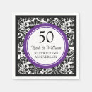 Search for 50th anniversary napkins Flowers