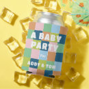 Search for baby shower can coolers Parents to be