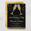 Search for champagne glass invitations Gold