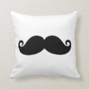 Search for mustache cushions For her