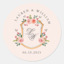 Search for romantic florals stickers Blush pink