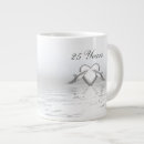 Search for 25th silver wedding anniversary mugs Couple