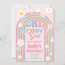 Search for retro 1st birthday invitations Daisies