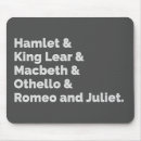 Search for juliet mousepads Shakespeare