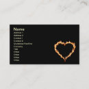 Search for burning business cards Heat