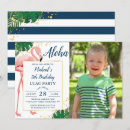 Search for flamingo photo invitations Aloha