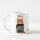 Search for quirky cats coffee mugs Funny cat quote