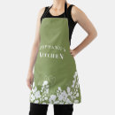Search for moss green aprons Floral