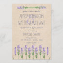 Search for lavender and brown wedding invitations Floral
