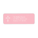 Search for cross return address labels Religious